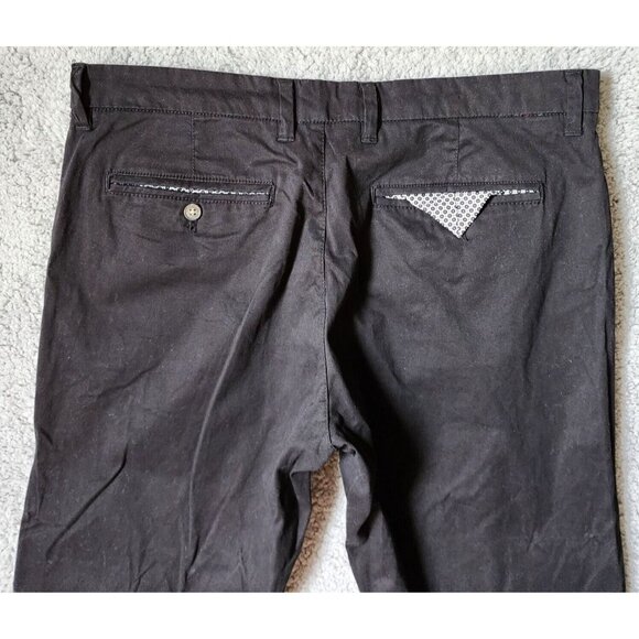 Across the Pond Signature Line Grayish Black Stretch Pants Size 34 x 32 - Picture 15 of 16
